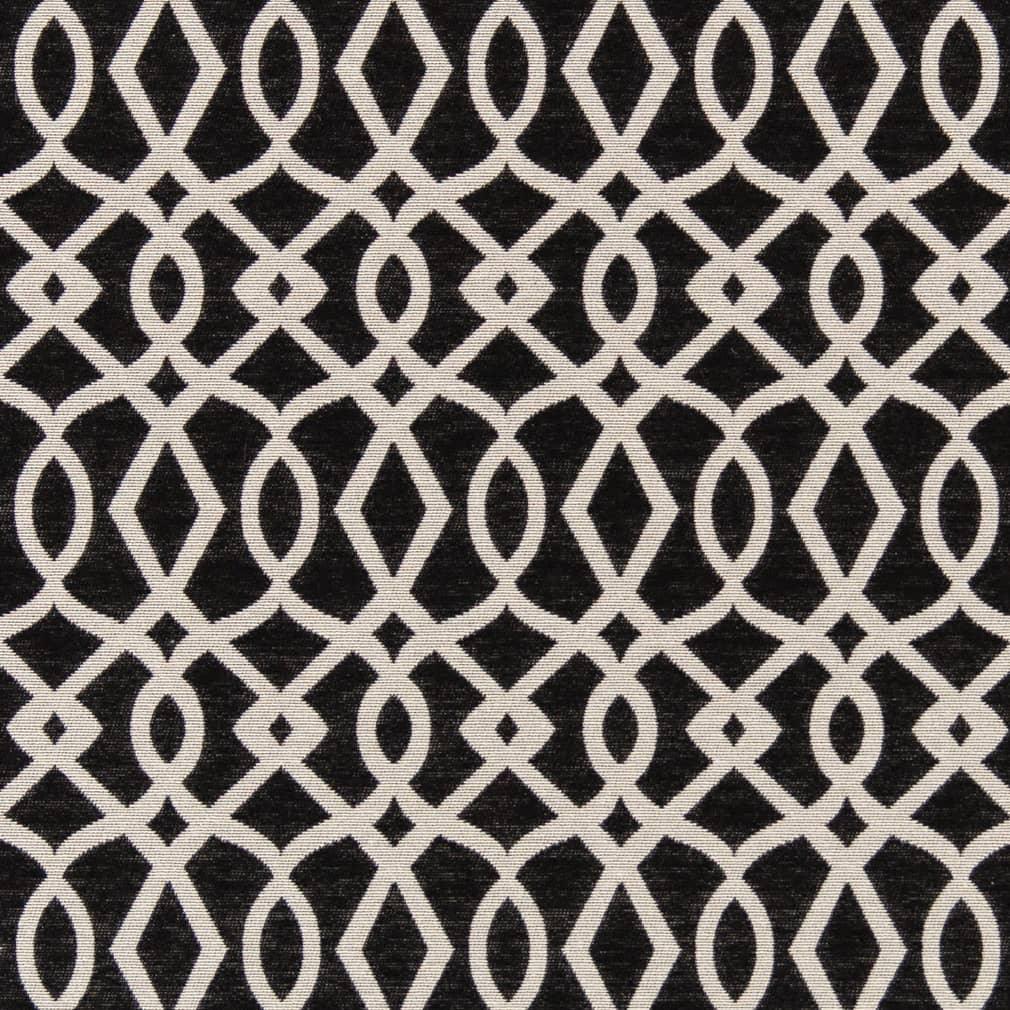 Iron Work D2441 Black - Atlanta Fabrics