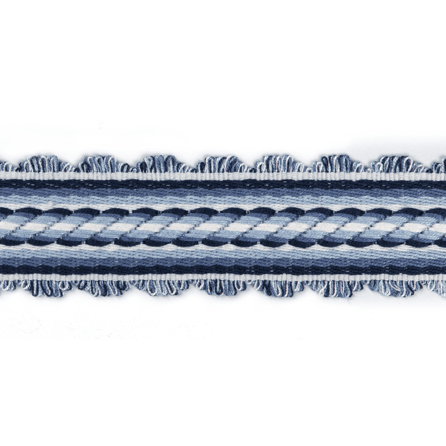 JACQUELINE BRAID - BLUE - Atlanta Fabrics