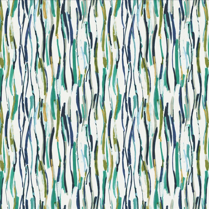 Kinley Stripe - Marine - Atlanta Fabrics