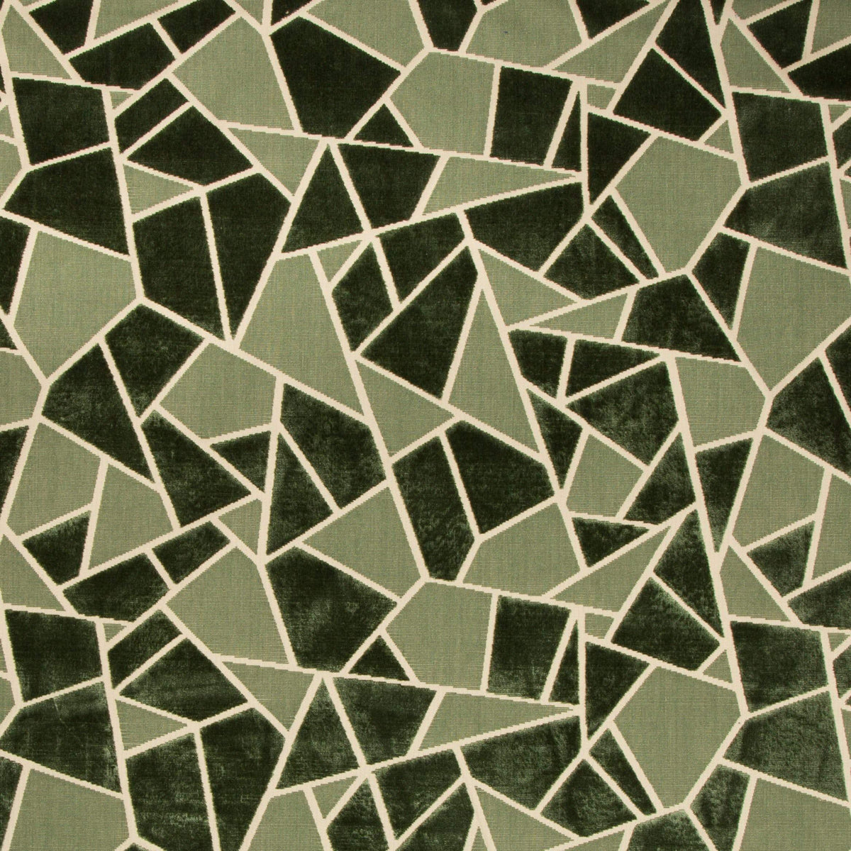 La Tortue Velvet - Green - Atlanta Fabrics