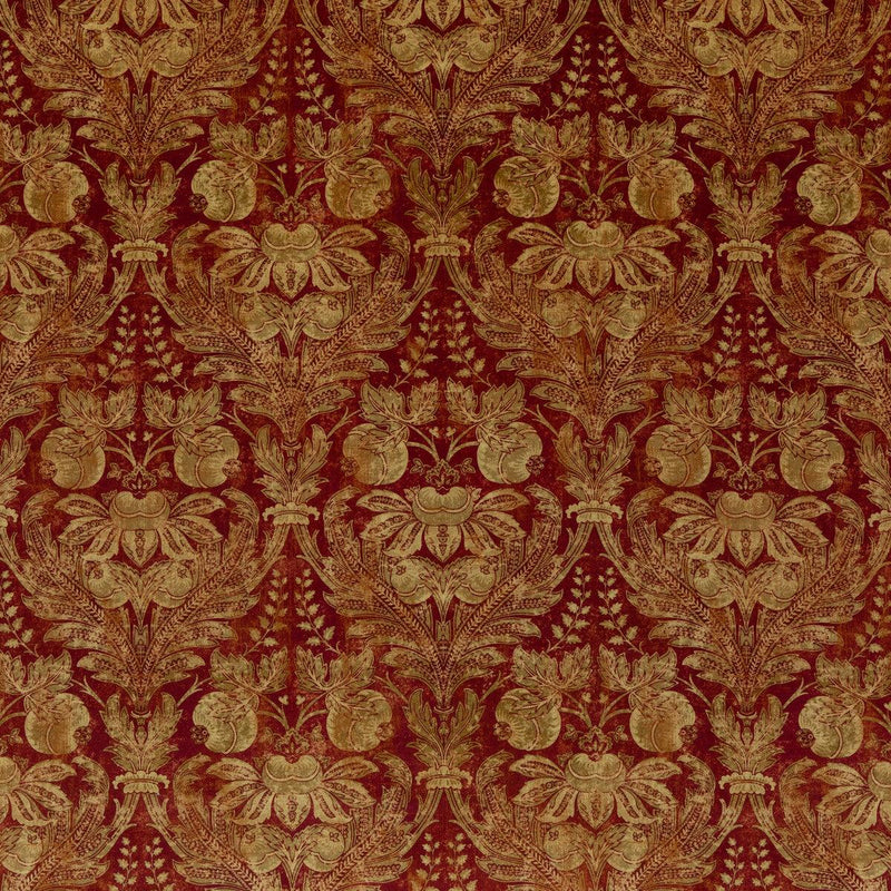 LAPURA VELVET INDIAN RED - Atlanta Fabrics
