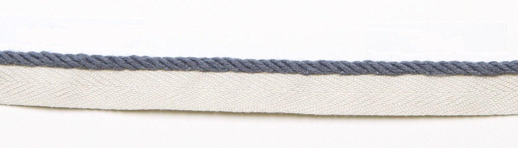Le Lin 1/8" Micro Cord - Blue - Atlanta Fabrics