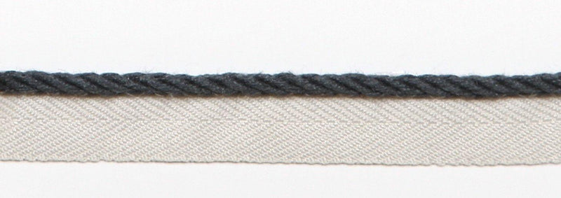 Le Lin 1/8" Micro Cord - Blueberry - Atlanta Fabrics