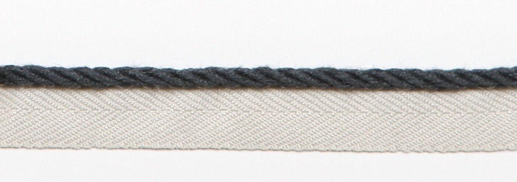 Le Lin 1/8" Micro Cord - Blueberry - Atlanta Fabrics