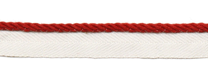 Le Lin 1/8" Micro Cord - Rouge - Atlanta Fabrics