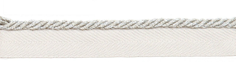 Le Lin Metallic Micro Cord - Ice - Atlanta Fabrics