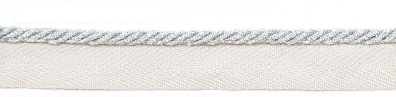 Le Lin Metallic Micro Cord - Silver - Atlanta Fabrics