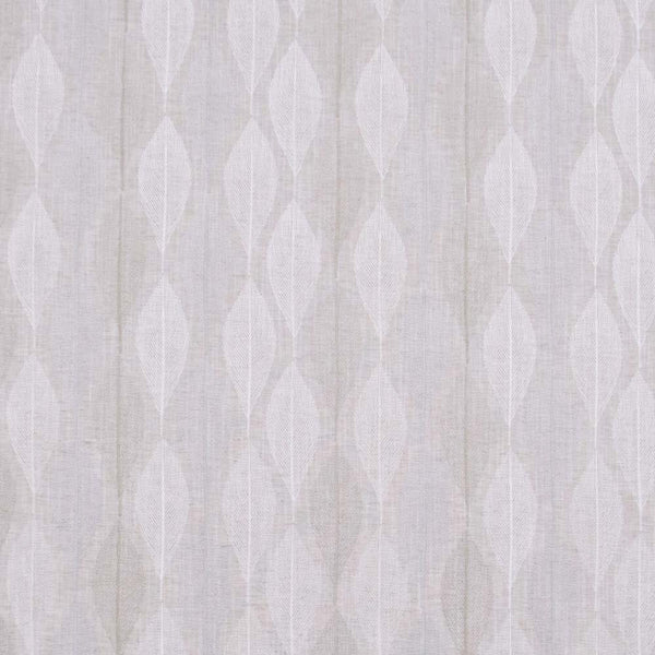 Carole Leaf It Be Pearl Grey Fabric | Atlanta Fabrics
