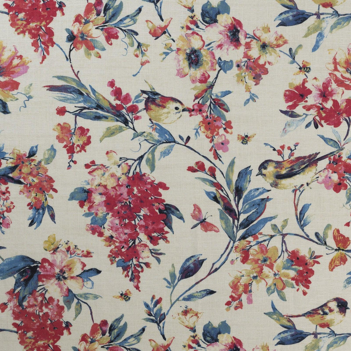 Lismore-Blueberry - Atlanta Fabrics