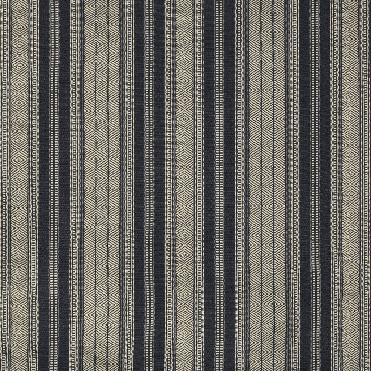 Lule Stripe - Indigo - Atlanta Fabrics