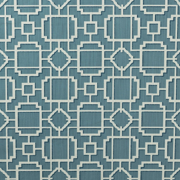Mitchell Fabrics Ming-Azure Fabric | Atlanta Fabrics