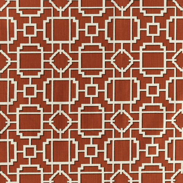 Mitchell Fabrics Ming-Persimmon Fabric | Atlanta Fabrics