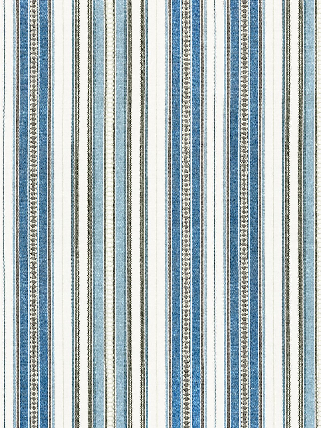 NILE STRIPE BLUE JAY - Atlanta Fabrics