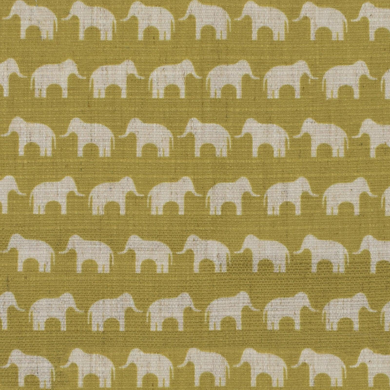 Pachyderm Parade S4139 Citron - Atlanta Fabrics