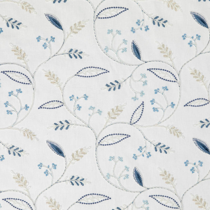 Mitchell Fabrics Plentiful-Bluejay Fabric | Atlanta Fabrics
