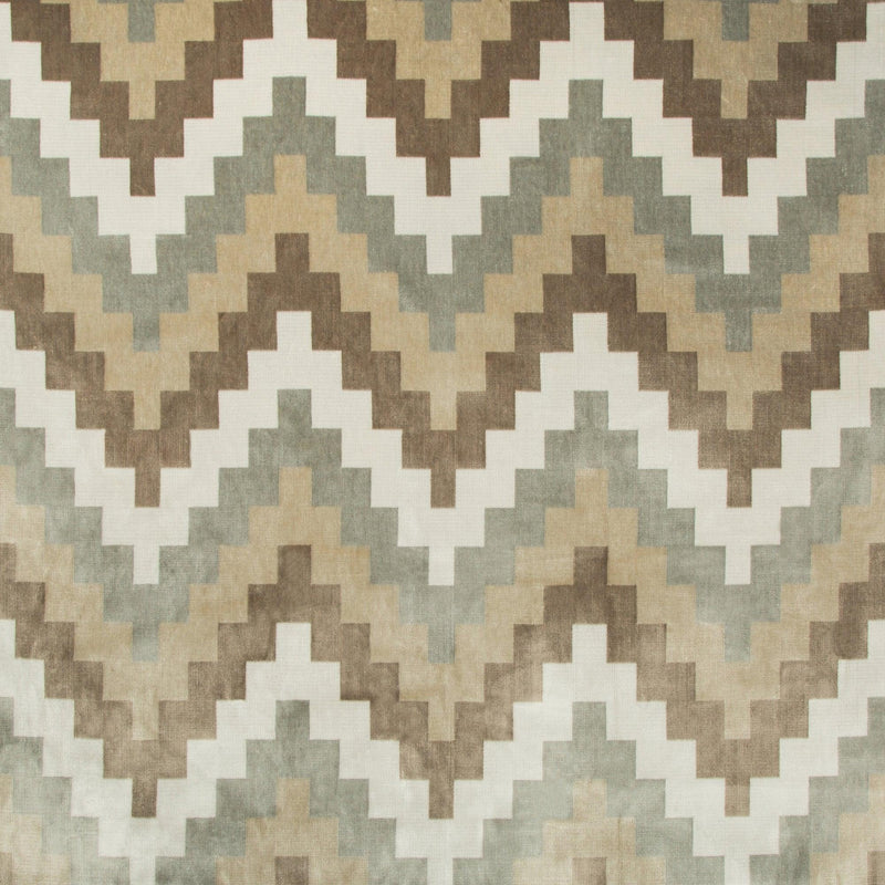 QATARI VELVET - CLOUD - Atlanta Fabrics