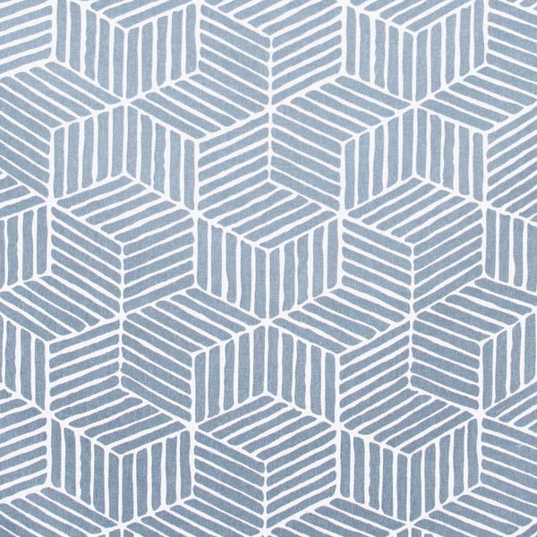 Carole Revolving Door Sky Fabric | Atlanta Fabrics