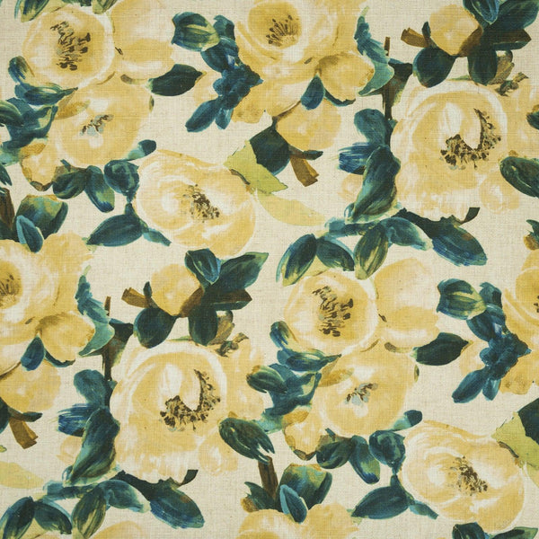 Mitchell Fabrics Roseland-Lemon Fabric | Atlanta Fabrics