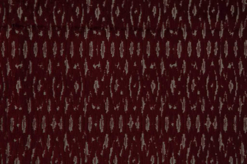 SAFARI GIRAFFE-BURGUNDY - Atlanta Fabrics