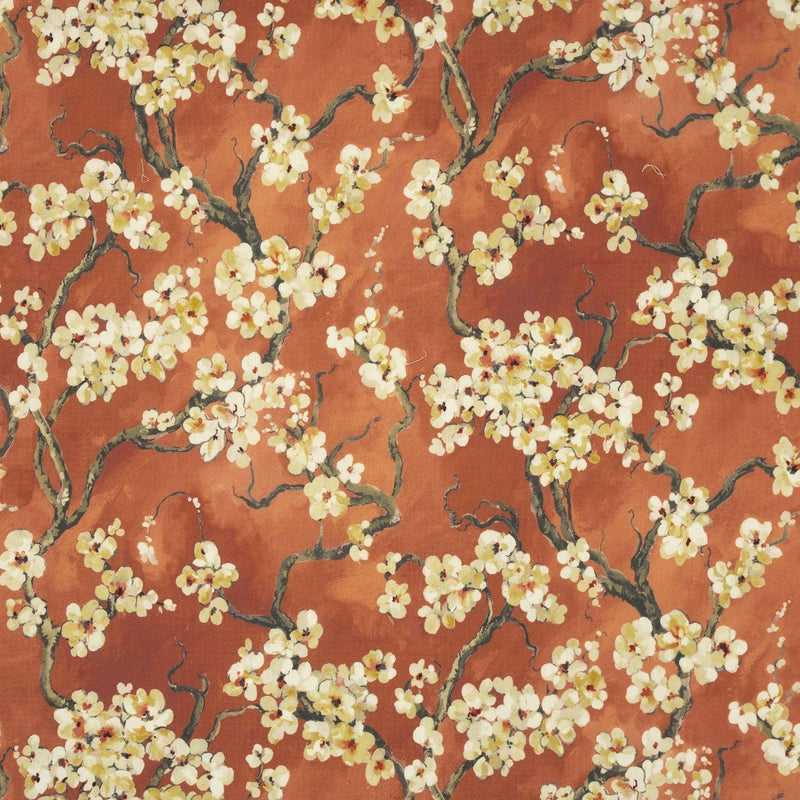 Shangri La-Persimmon - Atlanta Fabrics