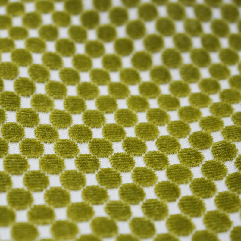 SPOTS Chartreuse - Atlanta Fabrics