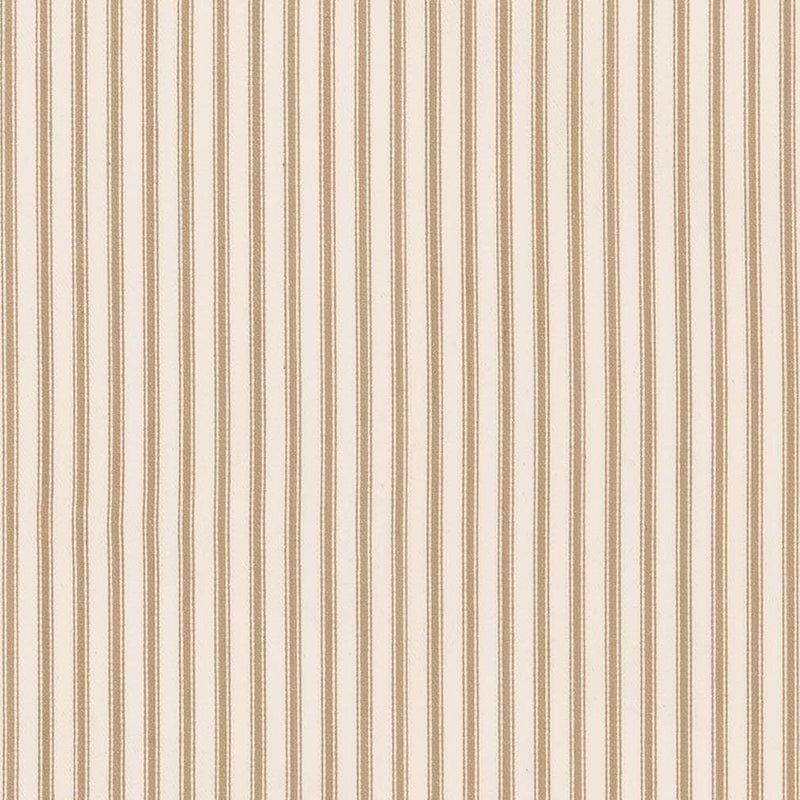 Charlotte Fabrics Ticking D2355 Latte Fabric | Atlanta Fabrics