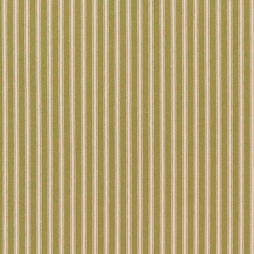 Charlotte Fabrics Ticking D2360 Moss Fabric | Atlanta Fabrics