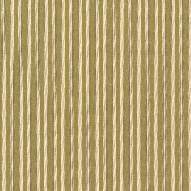 Ticking D2360 Moss - Atlanta Fabrics