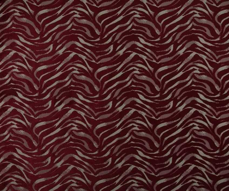 TIGER-BURGUNDY - Atlanta Fabrics