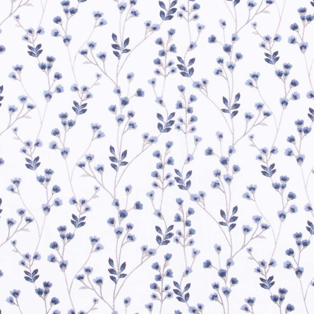 To Be A Poet Bluebell - Atlanta Fabrics