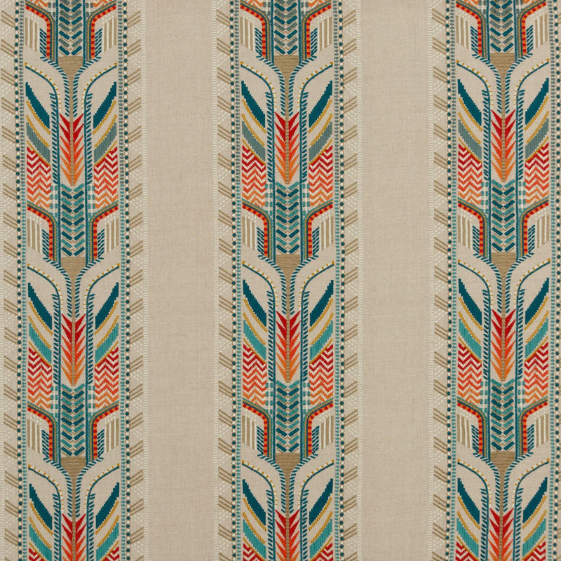 TREBIZOND - TEAL - Atlanta Fabrics