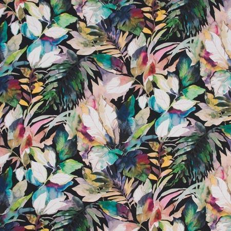 Tropic Paradise Noir - Atlanta Fabrics