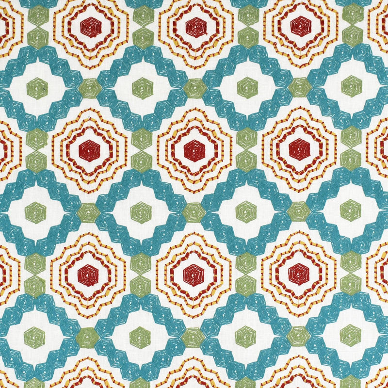 Vestibule S3411 Turquoise - Atlanta Fabrics